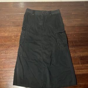 Gap Black Cargo Long Skirt! 🖤
